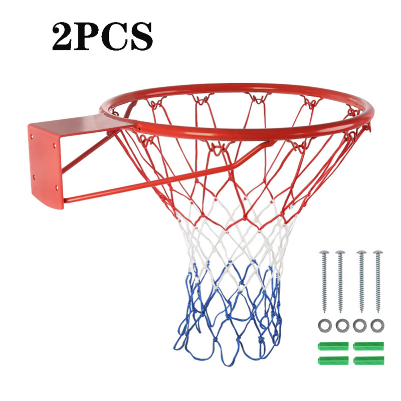 16.5'' Standard Basketball Rim Weather Hoop Goal Outdoor Indoor Basketball Rim 